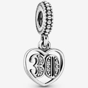 Pandora 30th Birthday Charm